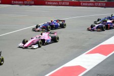 В рамках Гран при Формулы 1 SOCAR Азербайджан стартовала вторая гонка F2 (ФОТО)