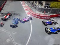 Цепная авария на гонках F2 в Баку: Столкнулись три болида (ФОТО)