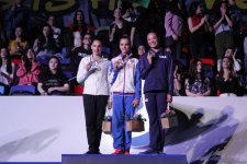 В Баку прошла церемония награждения призеров индивидуальных финалов Кубка мира по художественной гимнастике (ФОТО)