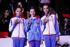 Winners in individual finals of FIG Rhythmic Gymnastics World Cup awarded in Baku (PHOTO) - Gallery Thumbnail