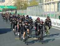 Cycling event held at Baku City Circuit before F1 SOCAR Azerbaijan Grand Prix 2019 (PHOTO) - Gallery Thumbnail