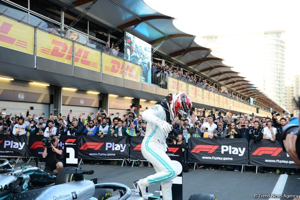 Winner of SOCAR Azerbaijan Grand Prix F1 Race named (PHOTO)