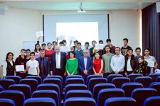 Qərbi Kaspi Universiteti məktəblilər arasında Robototexnika Olimpiadası keçirib (FOTO)