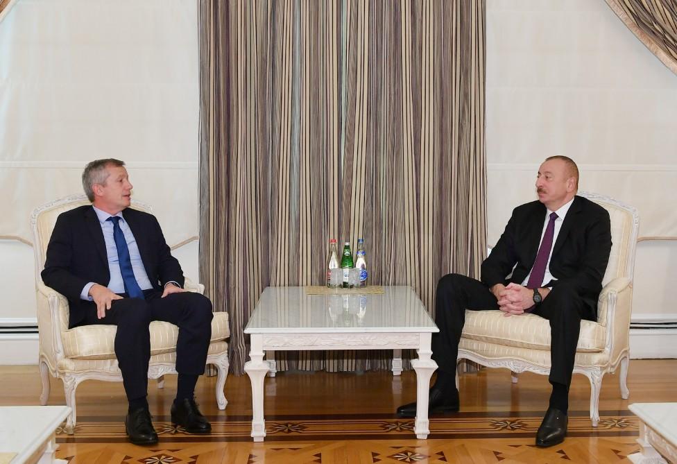 Ilham Aliyev receives president of Argentine Chamber of Deputies