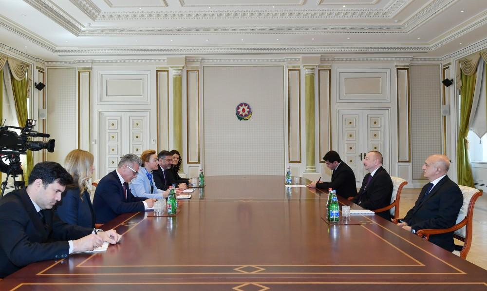 Prezident İlham Əliyev Xorvatiya Baş nazirinin müavini ilə görüşüb (YENİLƏNİB)