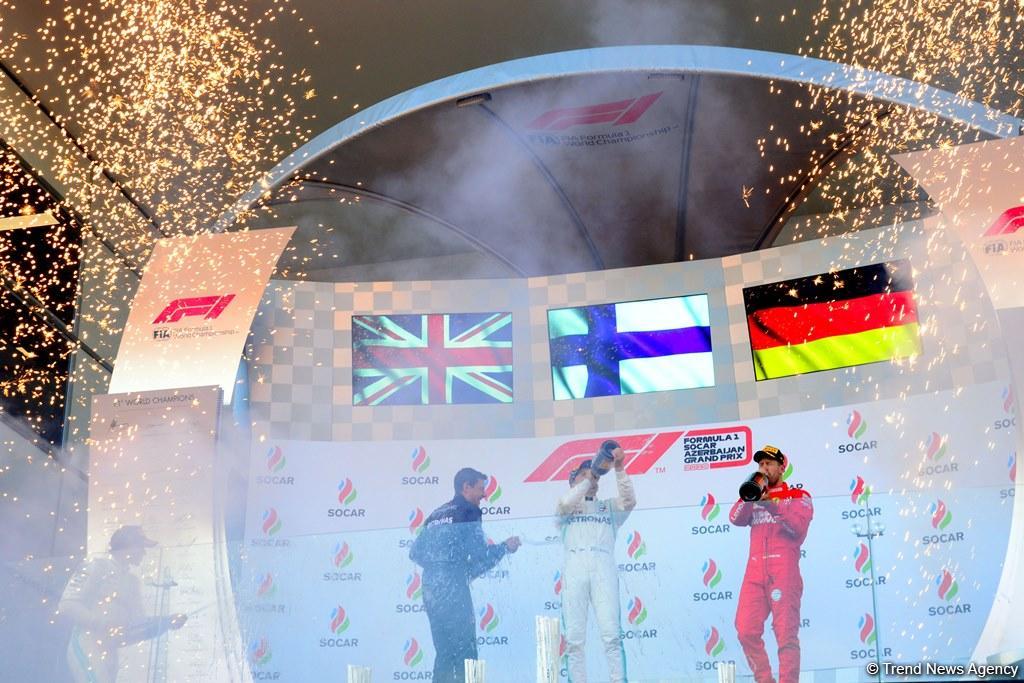 Best moments of SOCAR Azerbaijan Grand Prix Formula 1 (PHOTO)