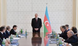 Под председательством Президента Ильхама Алиева состоялось заседание Кабмина по итогам социально-экономического развития в I квартале 2019 года и предстоящим задачам (ФОТО) - Gallery Thumbnail