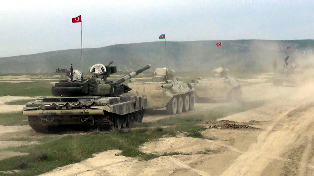 Начались совместные азербайджано-турецкие тактические учения с боевой стрельбой (ФОТО/ВИДЕО)