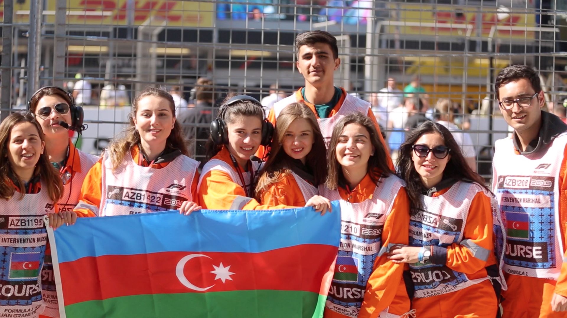 PwC Azerbaijan's Formula 1 Marshals Team participated at the Azerbaijan Grand Prix 2019 (PHOTO)