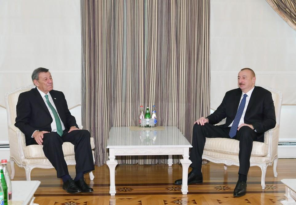 Президент Ильхам Алиев принял главу МИД Уругвая