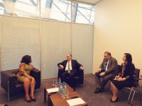 Глава МИД Азербайджана провел встречу в Баку с коллегой из Ганы (ФОТО)