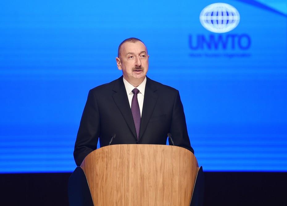 Президент Ильхам Алиев: Наша история и география свидетельствуют о том, что мы можем добиться успеха только в духе партнерства и взаимного уважения