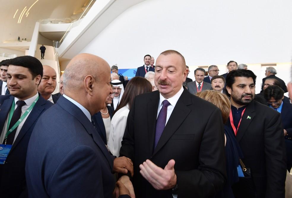 President Ilham Aliyev, First Lady Mehriban Aliyeva attend opening of 5th World Forum on Intercultural Dialogue in Baku (PHOTO) (UPDATE)