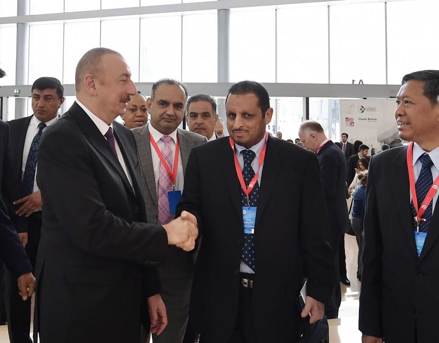 President Ilham Aliyev, First Lady Mehriban Aliyeva attend opening of 5th World Forum on Intercultural Dialogue in Baku (PHOTO) (UPDATE)