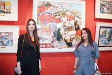 Джасар Мамедов свое путешествие по городам мира отразил в красочных картинах (ФОТО)
