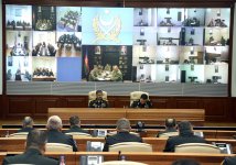 Azerbaijani defense minister instructs to maintain high level of combat readiness (PHOTO)