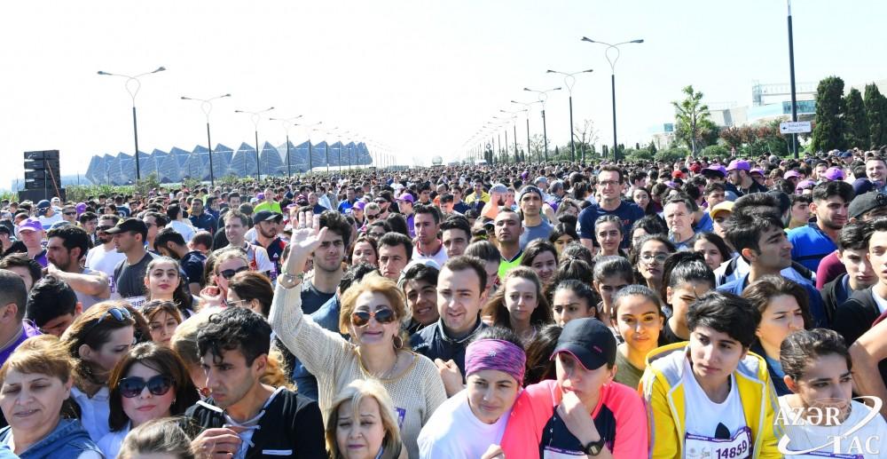 Президент Baku Media Center Арзу Алиева приняла участие в «Бакинском марафоне-2019» (ФОТО)