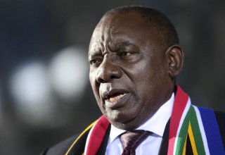 Ramaphosa elected as S. African president