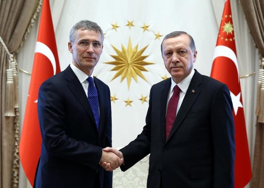 Erdogan, Stoltenberg start bilateral talks