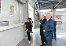 Президент Ильхам Алиев и Первая леди Мехрибан Алиева приняли участие в открытии Гобустанского филиала ОАО «Азерхалча» (ФОТО)
