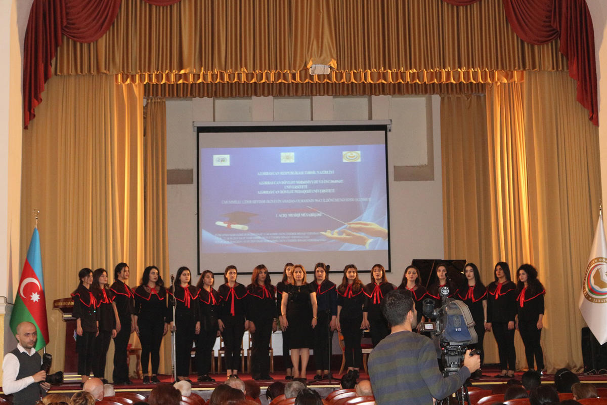 Будущие учителя Азербайджана определили лучших в музыкальном соревновании (ФОТО)