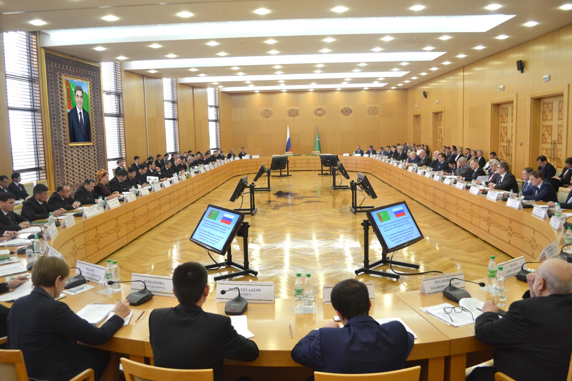 Turkmen-Russian high-level negotiations held in Ashgabat
