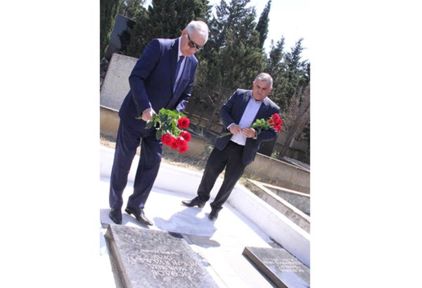 Ветераны спецслужб "Альянс" почтили память легендарного разведчика Мамедгусейна Асадова (ФОТО)