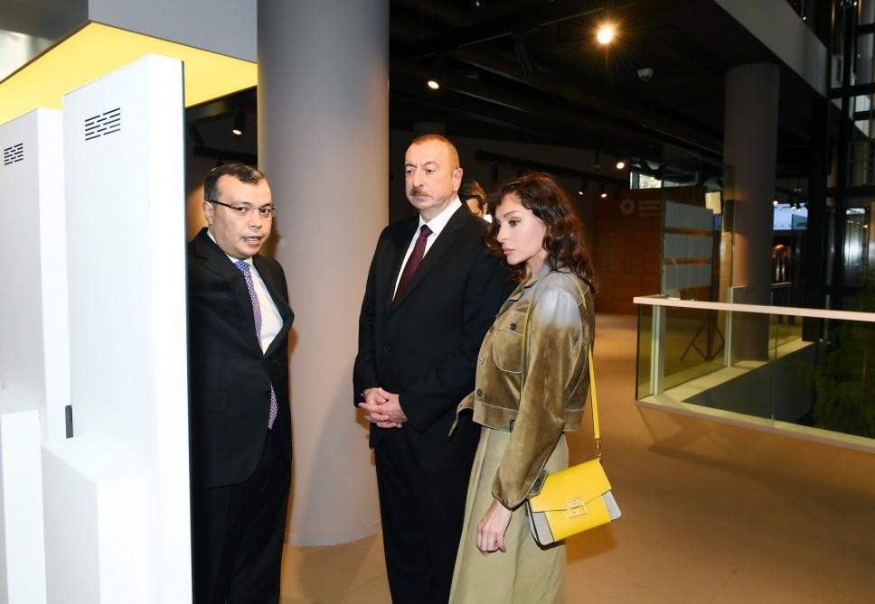 President Aliyev, First Lady Mehriban Aliyeva attend opening of administrative building of DOST Agency (PHOTO)