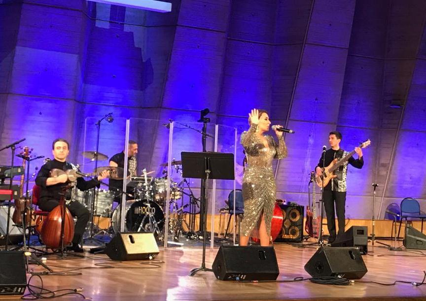 Тунзаля Агаева выступила в Париже с концертом "Джаз на службе мира"  (ВИДЕО, ФОТО)