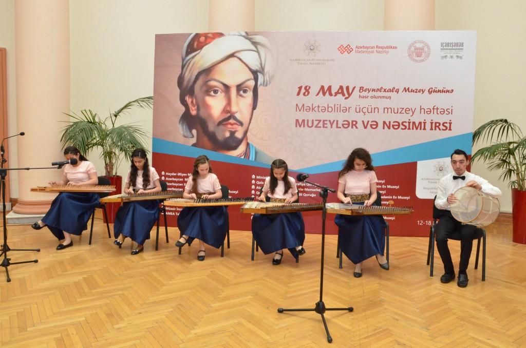 Azərbaycan Musiqi Mədəniyyəti Dövlət Muzeyində muzey həftəsinin açılışı olub (FOTO)