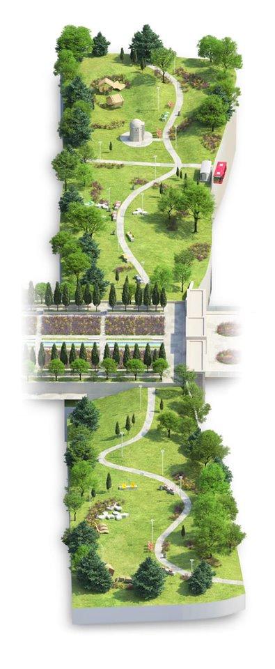 В центре Баку появится уникальный парк (ФОТО) - Gallery Image