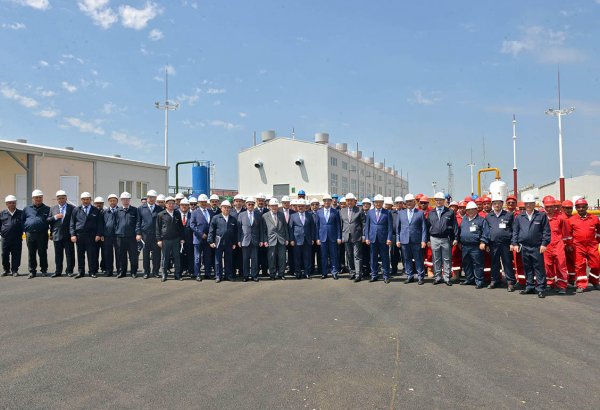 Азербайджан увеличил производительность газохранилища  “Галмаз” на одну треть (ФОТО)