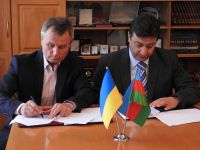 Ukrayna və Naxçıvanın ali təhsil ocaqları arasında Anlaşma Memorandumu imzalanıb (FOTO)