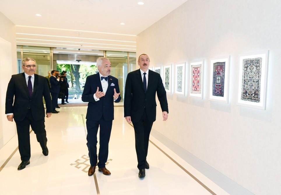 President Aliyev attends inauguration of new building of Azerbaijani embassy in Belgium (PHOTO)