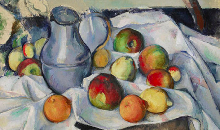 Натюрморт Сезанна "Кувшин и фрукты" продали на аукционе почти за $60 млн