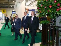 President Aliyev views 25th Azerbaijan International Food Industry and 13th Azerbaijan International Agriculture exhibitions (PHOTO)