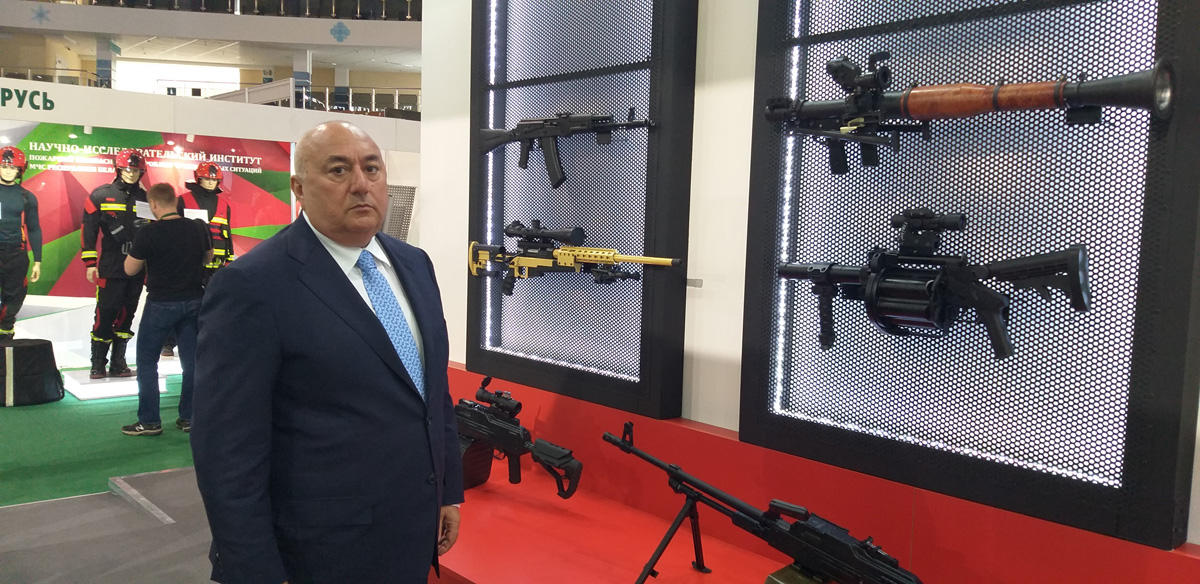 Азербайджан участвует в международной выставке вооружения и военной техники в Минске (ФОТО)