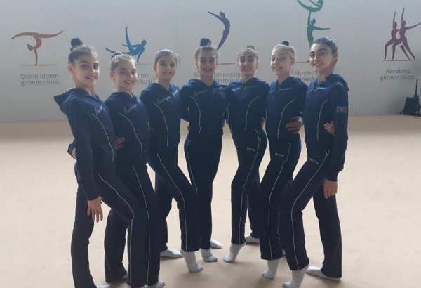 Bədii gimnastika üzrə 35-ci Avropa Çempionatında Azərbaycan komandası 5 halqa ilə hərəkətlərdə finala çıxıb