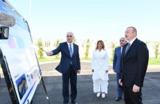 Ilham Aliyev attends opening of “Diamed Co” syringe plant in Pirallahi Industrial Park (PHOTO)