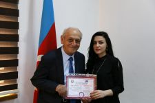 Dövlət Tərcümə Mərkəzinin sertifikatları sahiblərinə təqdim olunub (FOTO)