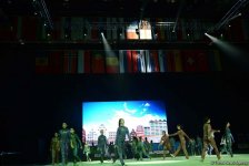Грандиозная церемония открытия 35-го Чемпионата Европы по художественной гимнастике в Баку (ФОТОРЕПОРТАЖ)