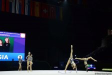 Bakıda bədii gimnastika üzrə 35-ci Avropa çempionatı start götürüb (FOTO)