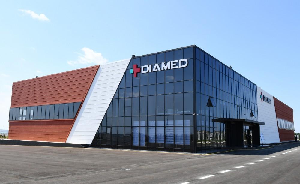 Ilham Aliyev attends opening of “Diamed Co” syringe plant in Pirallahi Industrial Park (PHOTO)