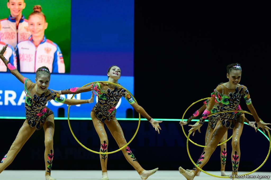 В Баку стартовал Чемпионат Европы по художественной гимнастике (ФОТО)
