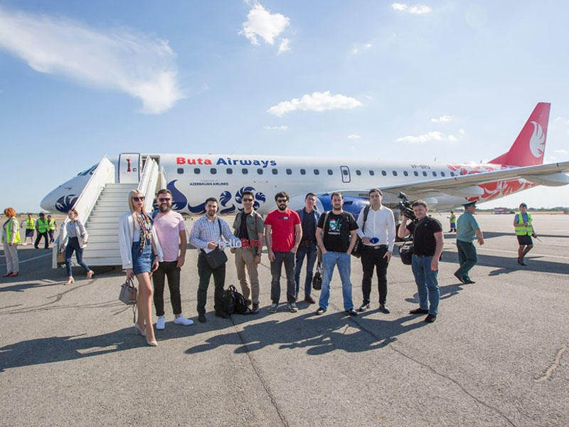 Азербайджанский лоукостер Buta Airways начал летать в Астрахань  (ФОТО)