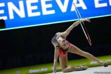 Bakıda bədii gimnastika üzrə 35-ci Avropa Çempionatının ikinci günü start götürüb (FOTO)