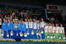 Winners in team standings, all-around group exercises of FIG Rhythmic Gymnastics World Cup awarded in Baku (PHOTO)