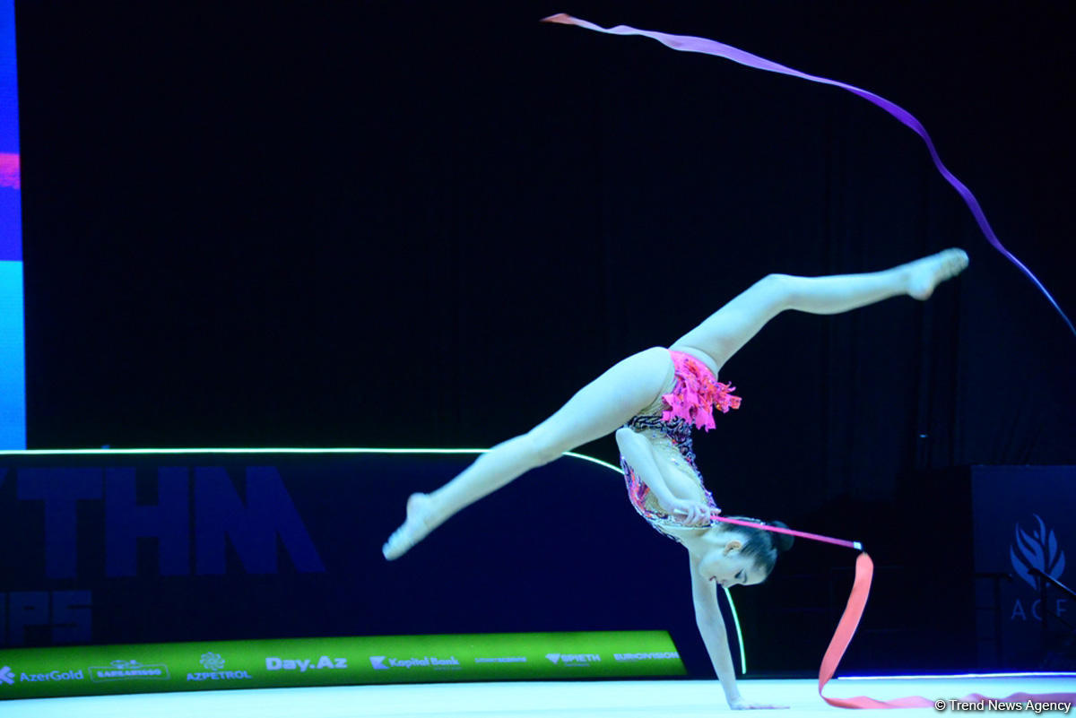 Third day of 35th European Rhythmic Gymnastics Championships starts in Baku (PHOTO)