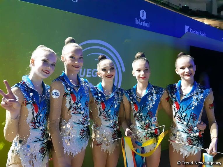 Нам очень нравится выступать на Чемпионате Европы в Баку – белорусские гимнастки