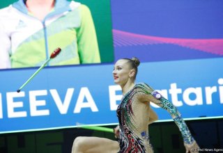 Best moments of finals of 35th European Rhythmic Gymnastics Championships (PHOTO)